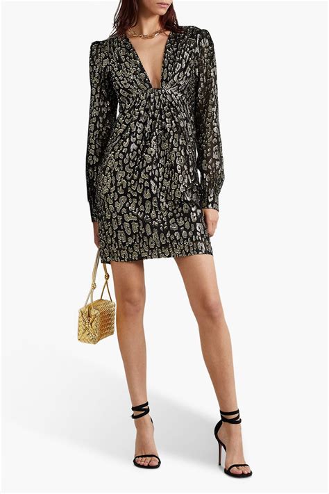 michael kors logo jacquard dress|michael kors leopard dress.